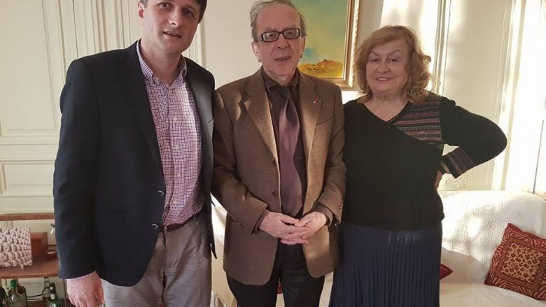 Murati  takon shkrimtarin Ismail Kadare, flasin për ruajtjen e gjuhës  shqipe në diasporë