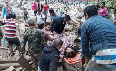 Nga rrëshqitjet e dheut në Kolumbi, 112 të vdekur (Foto)