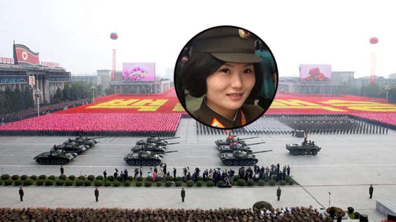 Selfie i ushtares atraktive koreane gjatë paradës në Pyongyang, është bërë hit në rrjetet sociale (Foto)