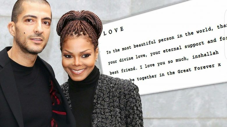 “Të dua shumë”, letra që tronditi opinionin, burri i divorcuar i shkruan Janet Jacksonit pas lindjes së djalit (Foto)