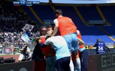 Lazio rikthen përsëri epërsinë ndaj Romës (Video)