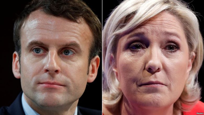 Macron dhe Le Pen në rrethin e dytë të zgjedhjeve presidenciale në Francë