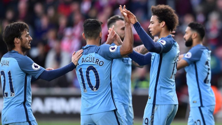 City rrëmben pozitën e tretë pas fitores ndaj Southamptonit (Video)