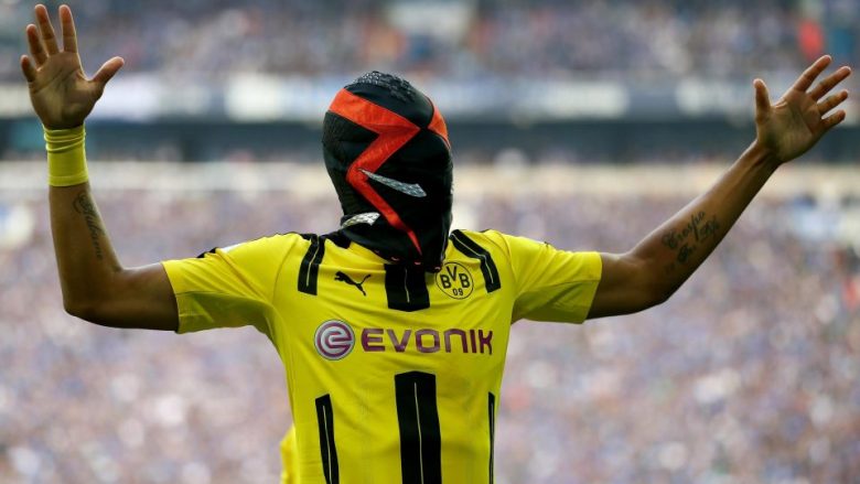 Festimi me maskë i Aubameyang i kushton lojtarit mijëra euro, futi në ‘luftë’ dy kompani të mëdha (Foto)