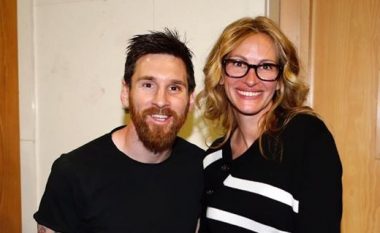 Messi takohet me femrën më të bukur në botë (Foto)
