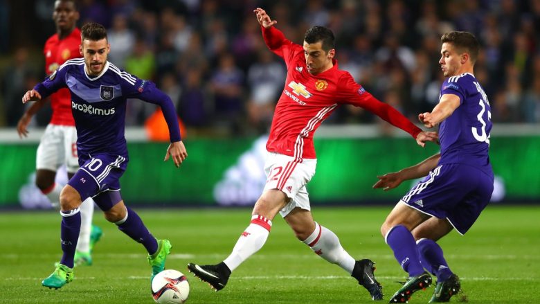 Mkhitaryan kalon Unitedin në epërsi ndaj Anderlechtit (Video)