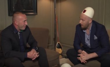 Ramush Haradinaj ia thotë këngës direkt nga Franca (Video)