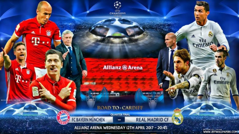 Analizë dhe parashikim: Bayern Munich-Real Madrid