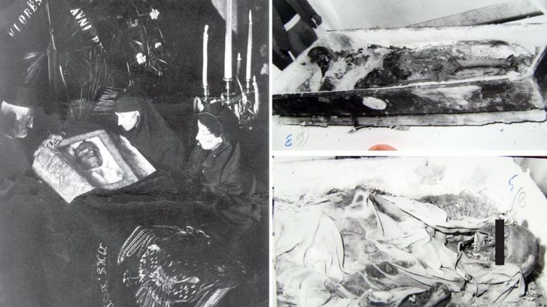 Foto të rralla nga vdekja e Avni Rustemit dhe hapja e arkivolit pas 58 vitesh (Foto)