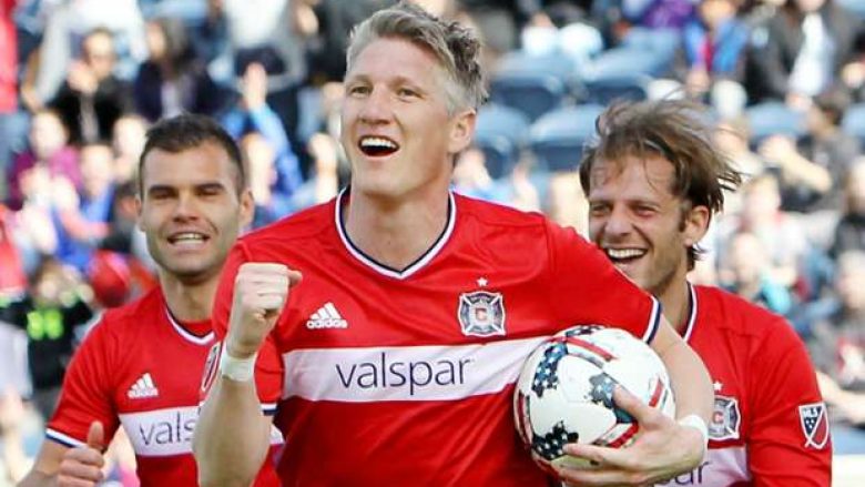 Schweinsteiger nuk ndalet, shënon përsëri në MLS (Video)