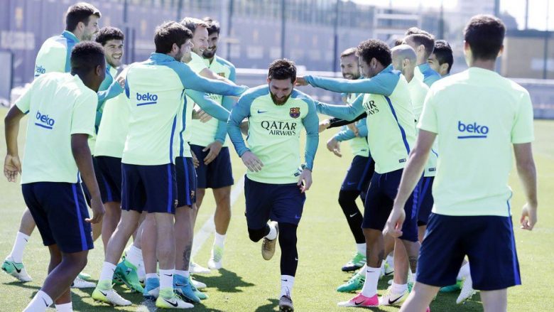 Barcelona zhvilloi stërvitjen e fundit para El Clasicos, edhe Neymar prezent (Foto)