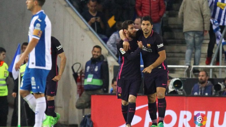 Barça nuk gabon, fiton dhe rikthen pozitën e parë në La Liga (Video)