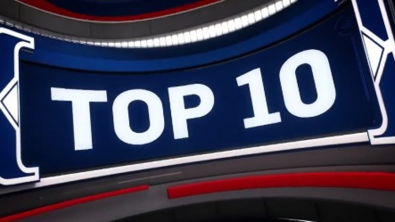 Top 10 aksionet e mbrëmjes në NBA: Më i miri, ‘ngulitje’ pas rikthimit të topit nga tabela (Video)