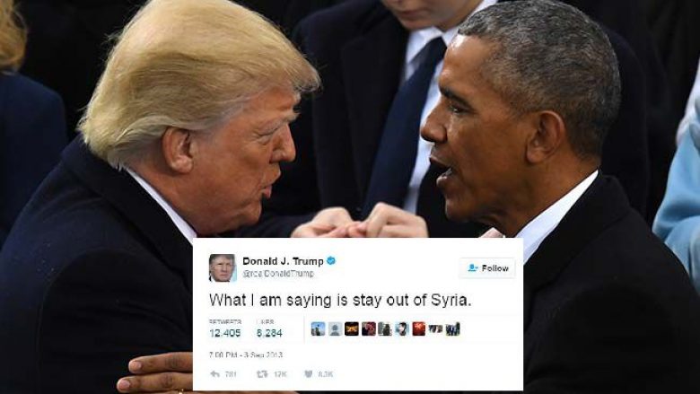 Kur Trump i shkruante Obamas: Mos e sulmoni Sirinë! (Foto)