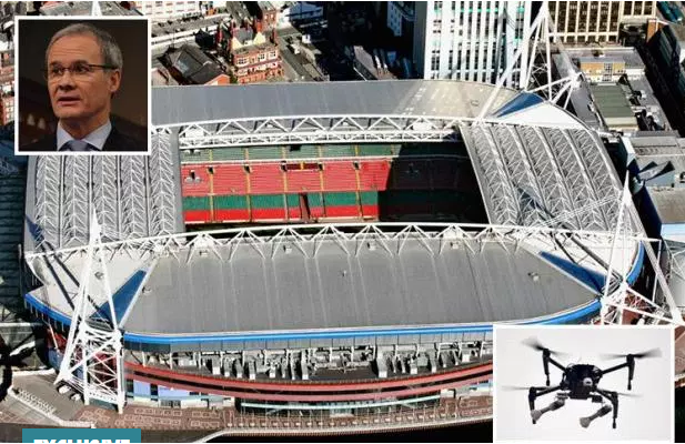 UEFA kërkon mbylljen e çatisë së stadiumit, shkak frika nga sulmet terroriste nga dronët me eksplozivë