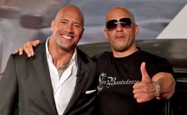 Vin Diesel thotë se do ta mposhtte The Rock në një duel real