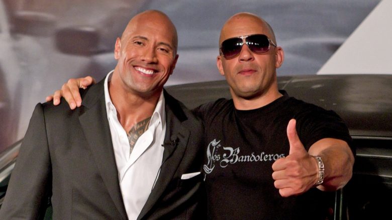 Vin Diesel thotë se do ta mposhtte The Rock në një duel real