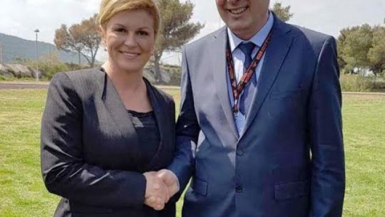 Demolli në Kroaci, takon presidenten Grabar-Kitaroviq