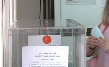 Qytetarët serb në Maqedoni votojnë për presidentin e ri të Serbisë (Video)