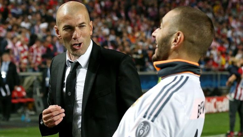 Zidane: Sulmuesi më i mirë në botë është Benzema
