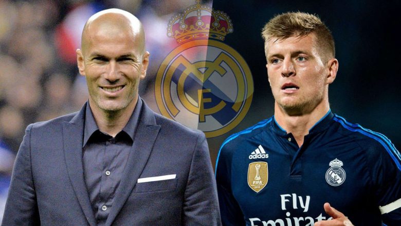 Kroos: Zidane ndryshoi gjithçka te Reali, më bëri të ndihem i rëndësishëm