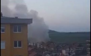 Përfshihet nga zjarri një shtëpi në Fushë Kosovë (Video)