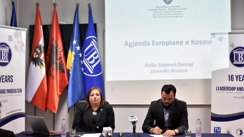 Zëvendësministrja Anila Statovci-Demaj flet për raportin Kosovë-BE