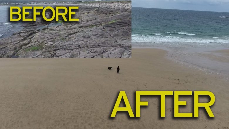 Ndodh edhe kjo: Rikthehet plazhi që ishte zhdukur 30 vite më parë (Foto/Video)