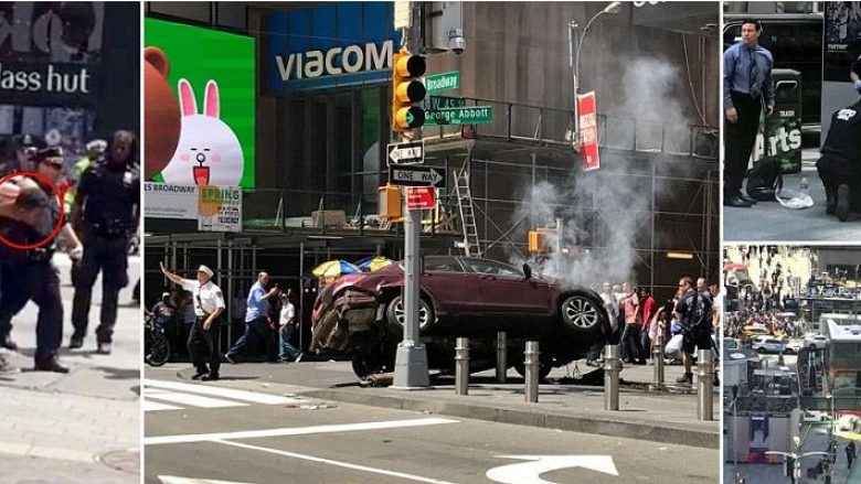 Gjak dhe të lënduar në tokë: Publikohen pamjet e reja të aksidentit të tmerrshëm në New York (Foto/Video, +18)