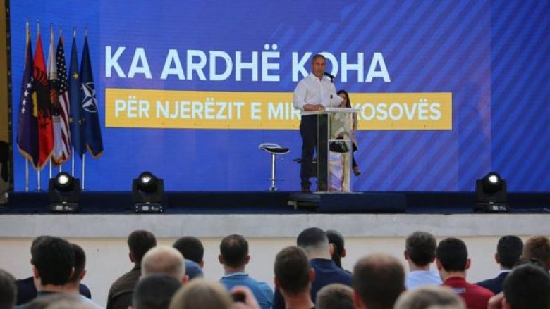 Haradinaj në Mitrovicë, flet për planet e tij për Trepçën (Video)