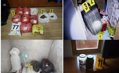 Konfiskohen mbi 13 kg substancë narkotike dhe arrestohen tre persona (Foto)