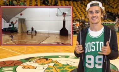 Griezmann i mirë edhe në basket, i pagabueshëm në treshe (Video)