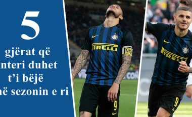 Pesë gjërat e rëndësishme që pronarët e Interit duhet t’i bëjnë në sezonin 2017/18 që klubi të kthehet në majat e futbollit (Foto)