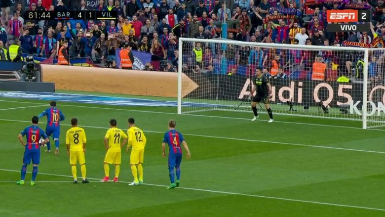 Messi shënon me panenka nga pika e bardhë (Video)