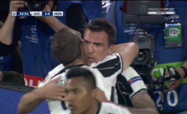 Mandzukic kalon Juven në epërsi ndaj Monacos (Video)