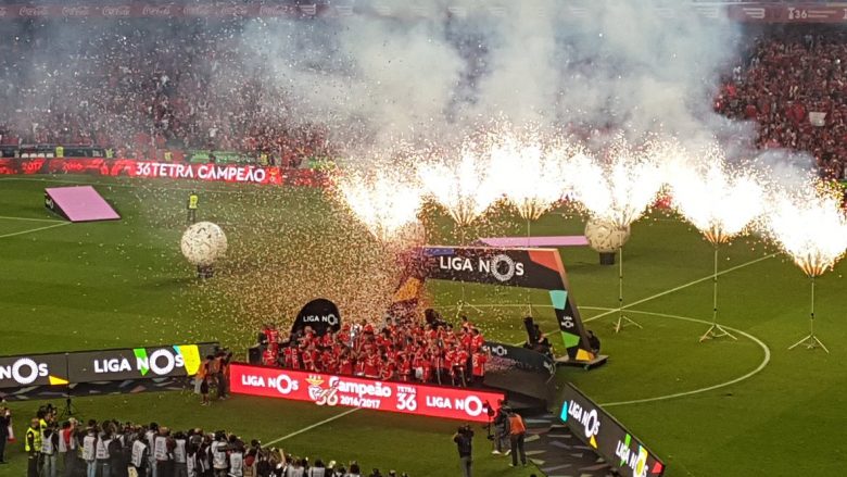 Benfica fiton titullin në Portugali për të katërtin sezon radhazi (Foto/Video)