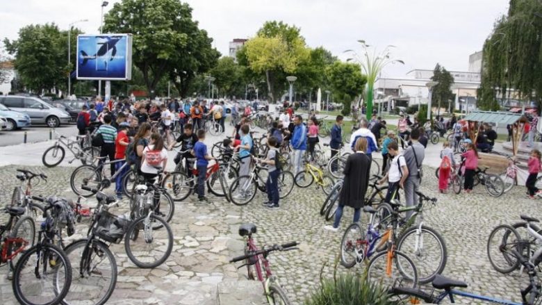 Në Prilep u mbajt garë me biçikleta për nderë të Ditës së Kirilit dhe Metodit