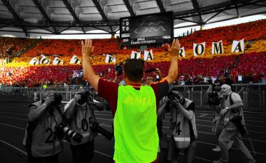Fitorja ndaj Genoas, kualifikimi direkt në LK, lamtumira e Tottit – Spektakli i Olimpicos ia kalojnë Koloseumit të Romës (Video)