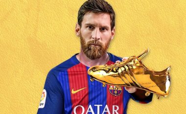 Messi fiton Këpucën e Artë për të katërtën herë, tabela e plotë