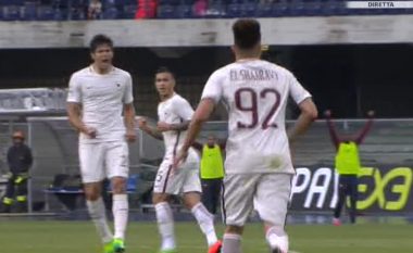 Roma barazon rezultatin ndaj Chievos me anë të El Shaarawyt (Video)