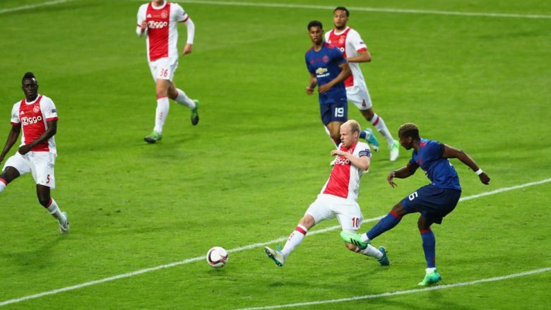 Ajax 0-1 Man Utd, statistikat e pjesës së parë