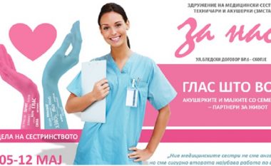 Shënohet Dita ndërkombëtare e infermierisë në Maqedoni