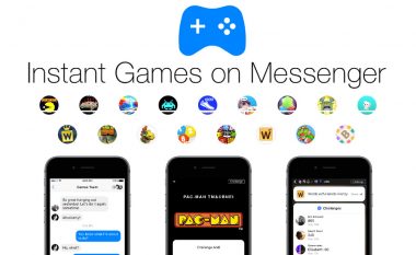 Instant Games tani në Facebook Messenger në mbarë botën