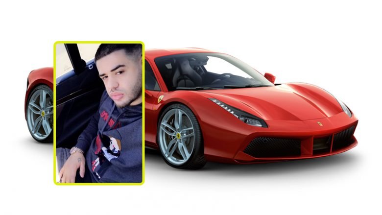 Noizy, një pozë me Ferrarin e tij super të shtrenjtë (Foto)