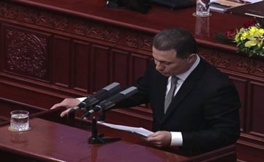 Gruevski e quan të dobët programin e Qeverisë së re të Zoran Zaev