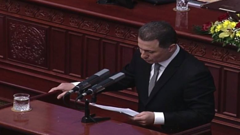 Tani për tani, Gruevskit nuk mund t’i merret mandati