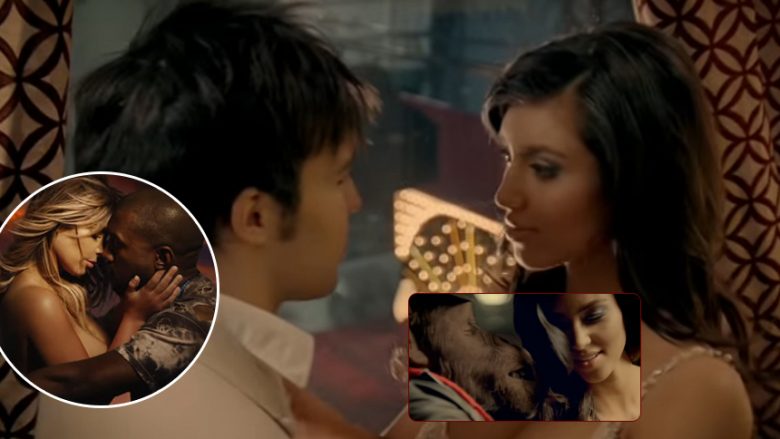Mediat rozë rikthejnë një video para një dekade kur Kim puthej me një yll roku dhe kishte një afrimitet me një shimpanze (Foto/Video)