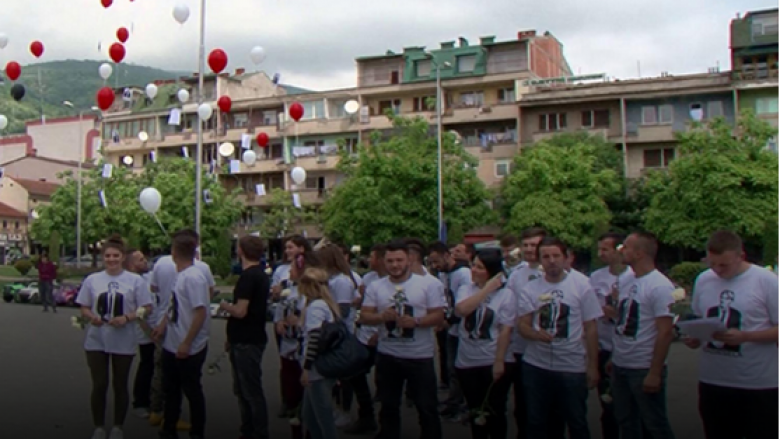 Tetovë, të rinjtë e LR-PDSH-së dalin kundër dhunës në Kuvend