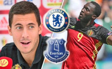 Hazard në shaka: Nëse rinovojë Chelsea nuk do ketë para për Lukakun