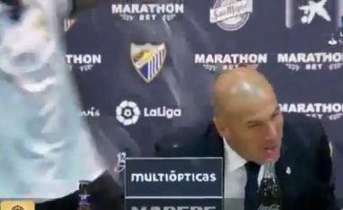 Futbollistët e Realit ia ndërprenë konferencën Zidanes, festë e madhe me Shampanjë (Video)